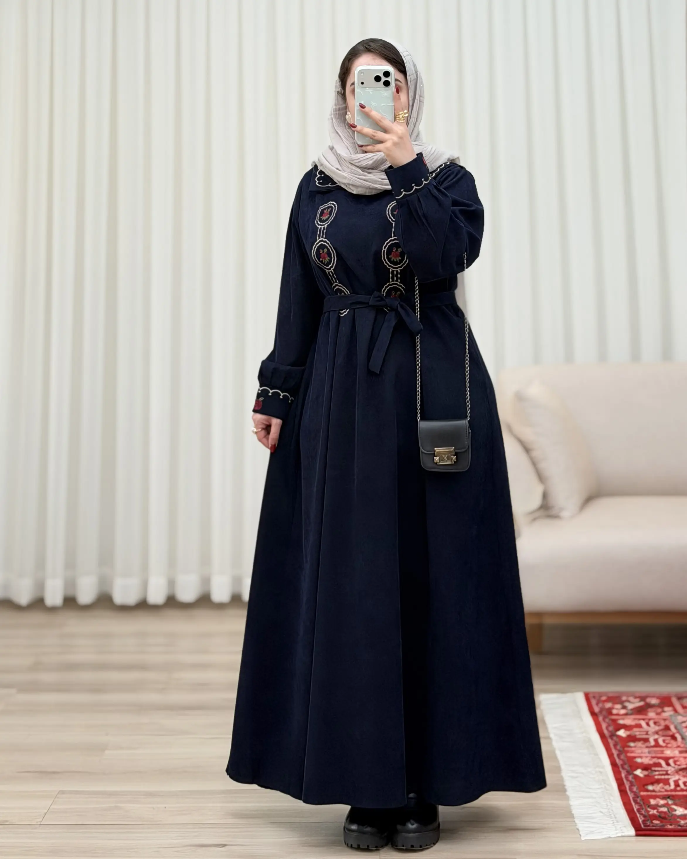 کفتان گلدوزی کبریتی مدل لادن